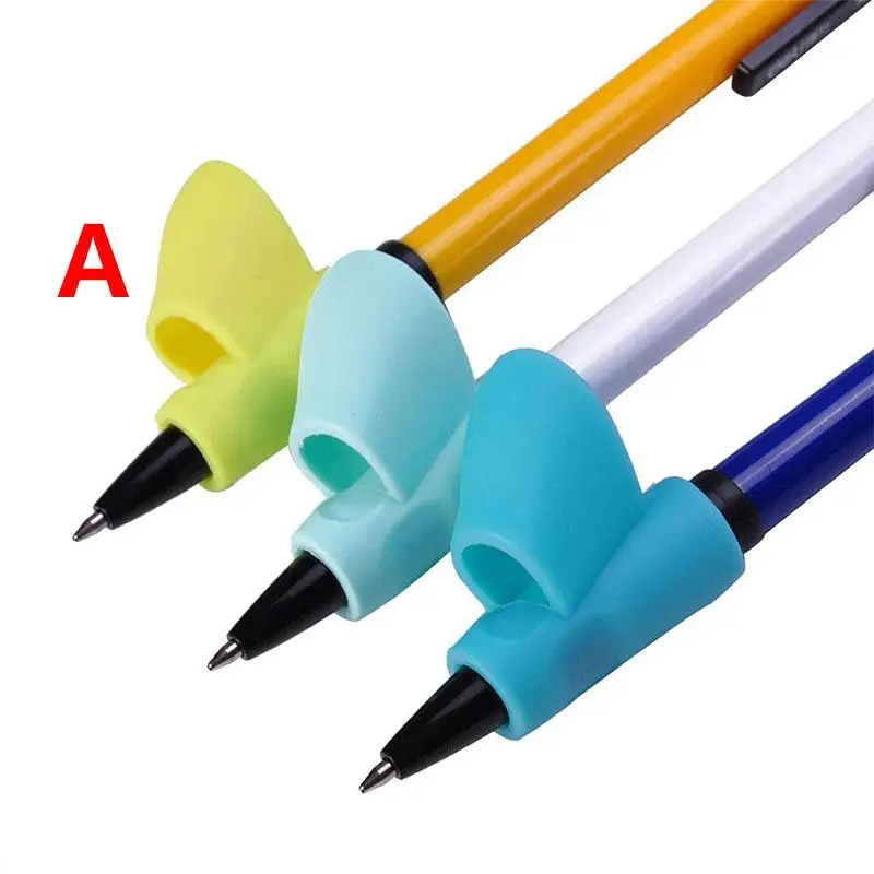 3PCS Children Pen Grip Pencil Holder Writing Corrector Posture Correction Tool | Красота и здоровье