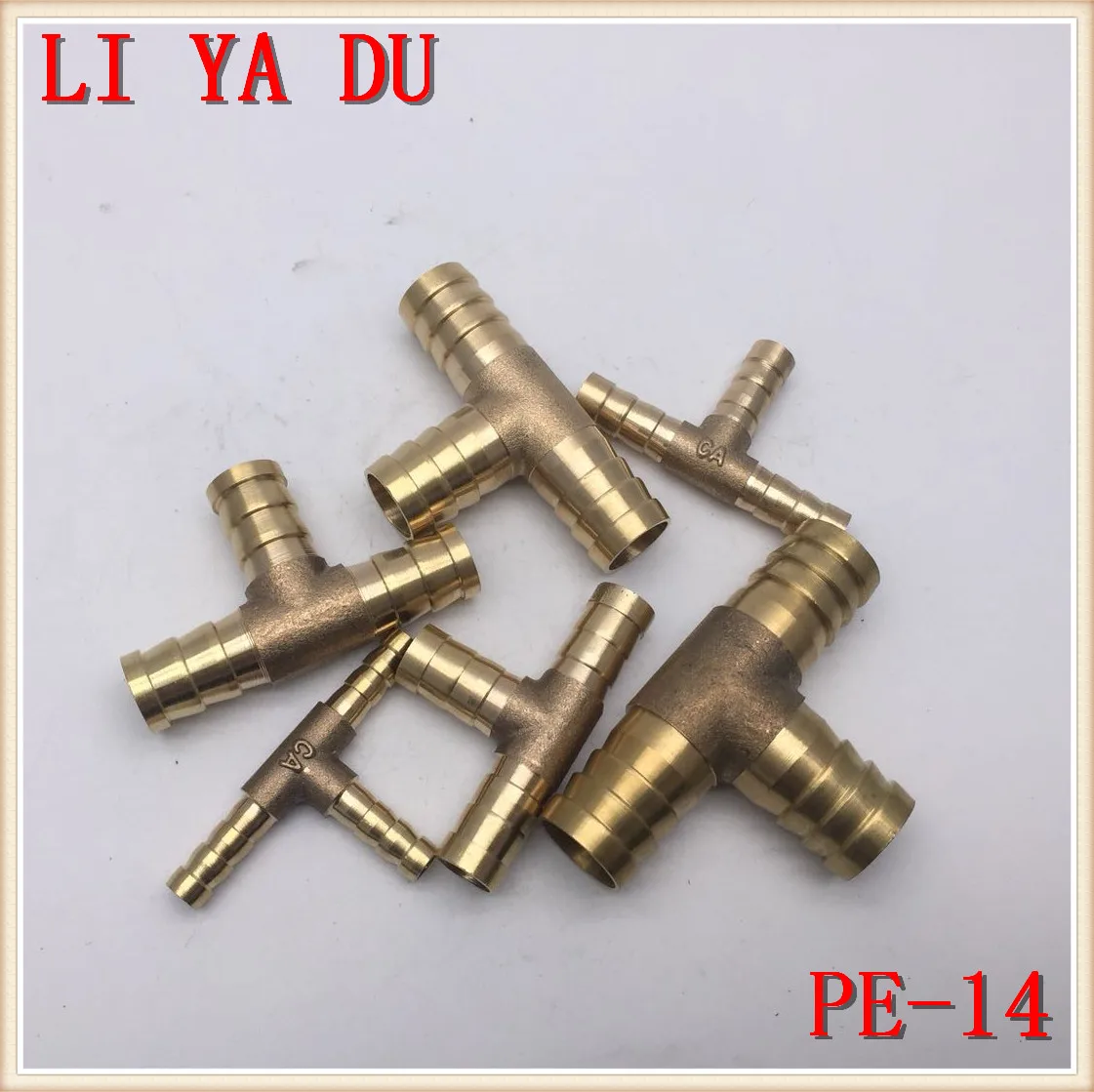 10 шт./лот PE14 медная пагода соединение Латунное соединение/соединение