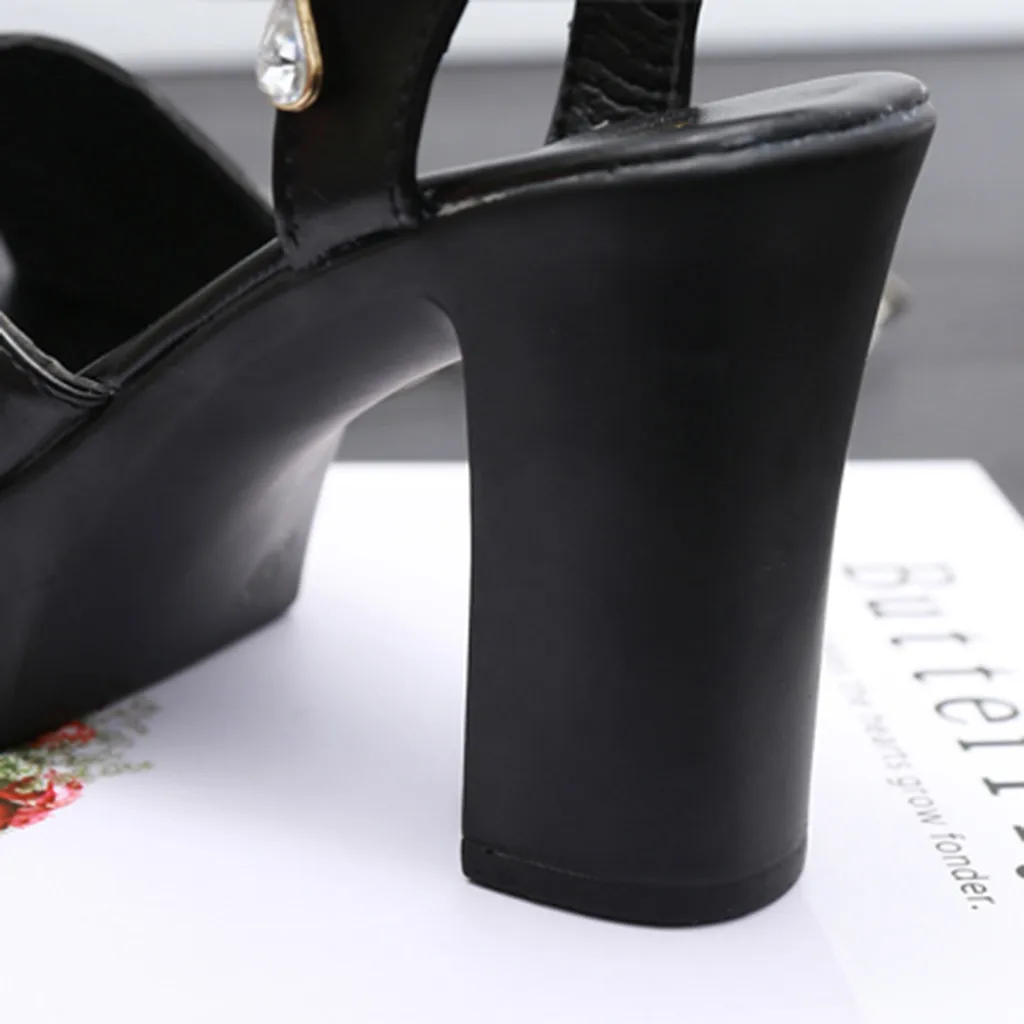 Женские босоножки; коллекция года; сезон лето; Zapatos De Mujer; сандалии на платформе с открытым носком; кожаные Нескользящие сандалии для женщин