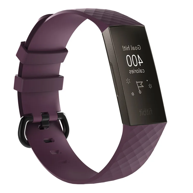 Новинка ремешок для Fitbit Charge 3 сменный из ТПУ браслета часов аксессуары умных