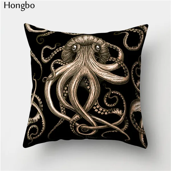Hongbo 1 шт. красочное Морское Животное осьминог наволочки для подушек для дома наволочка для подушки автомобиля Декор - Цвет: 7