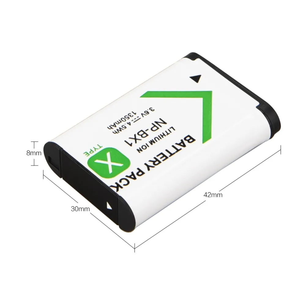 1350 мАч NP BX1 Аккумулятор для Sony DSC RX1 RX100 M3 M2 RX1R GWP88 PJ240E AS15 WX350 WX300 HX300 HX400 NPBX1|Цифровые
