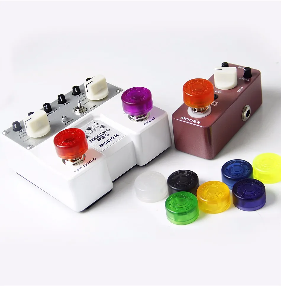 Mooer Candy Footswitch Топпер Footswitch топперы красочные пластиковые бамперы аксессуары для гитары