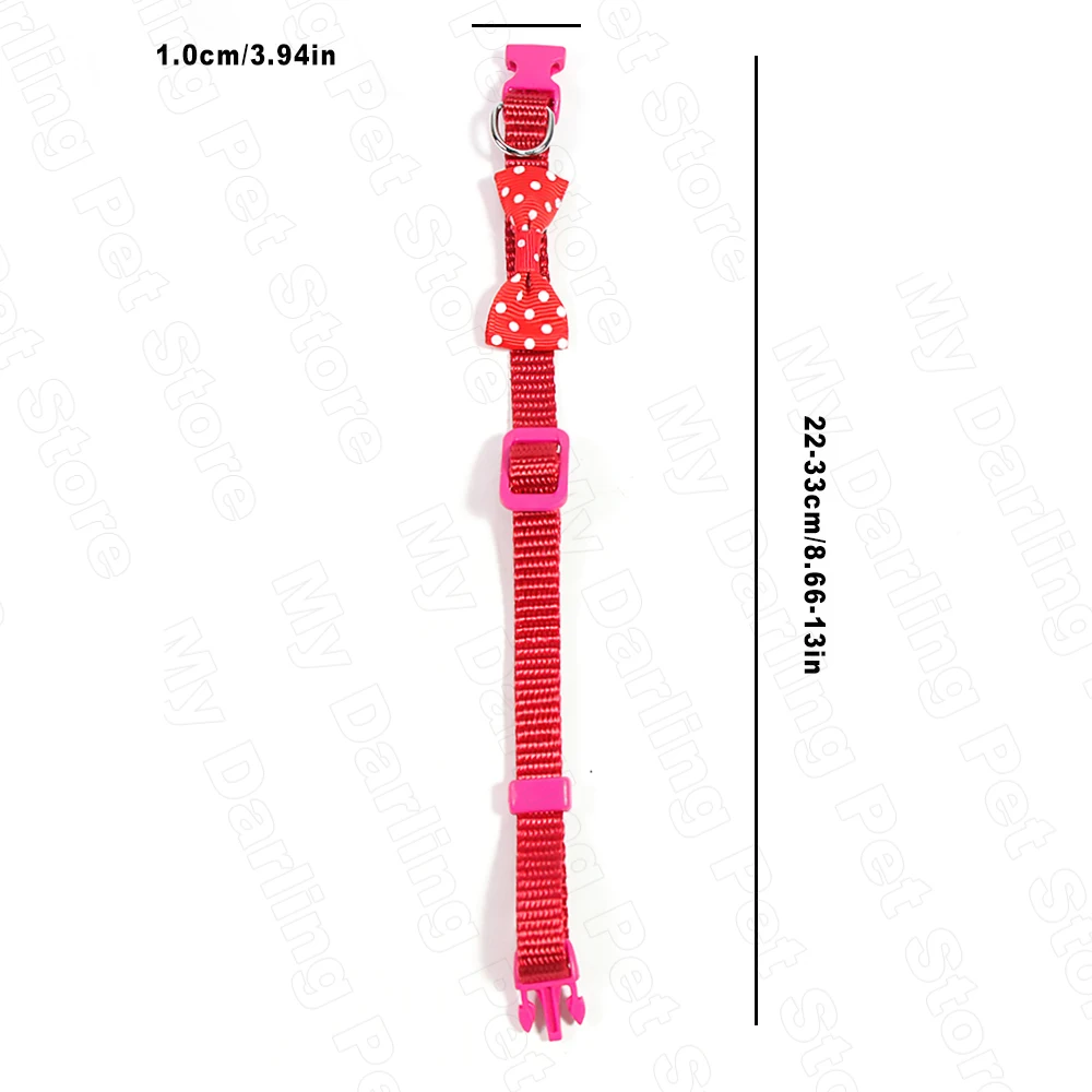 Ошейник для кошек маленьких собак щенков котят регулируемые ошейники товары