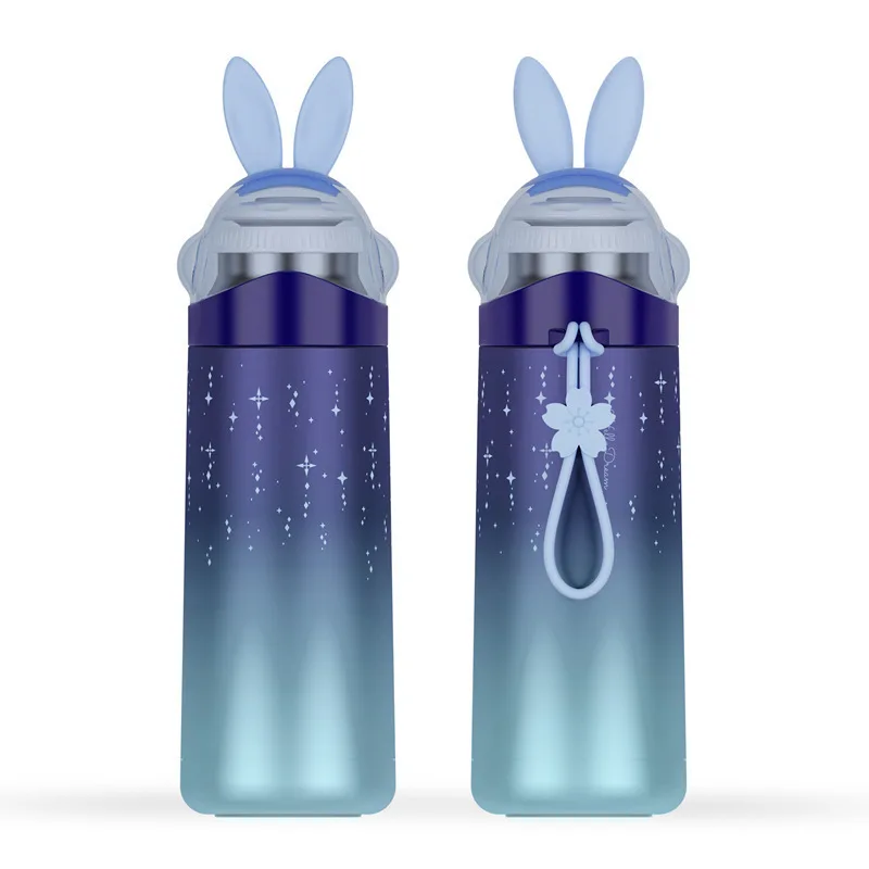 Water Bottle Thermos Star Gradient 304 Stainless Steel Mug Gift Cup Creative Portable Cute Travel Outdoor Exercise Bike Sports | Дом и сад