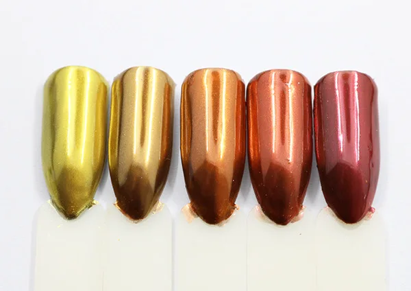 Серебряный зеркальный ногтевой порошок блёстки для ногтей искусство