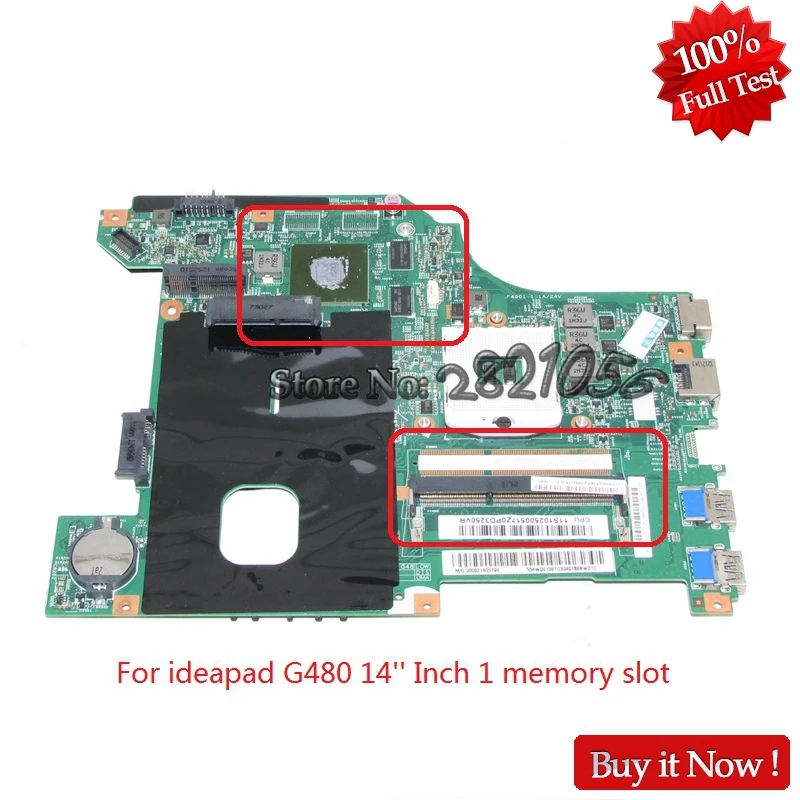 Материнская плата NOKOTION 11S102500517 для ноутбука lenovo ideapad G480 материнская LG4858L 48 4wq01. 011 HM76