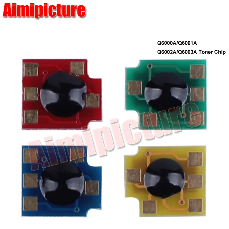 Тонер-чип для HP 1600/2600/2605 CM1015 CM1017 Q6000A 6000A 6001A 6002A 6003A 10 комплектов 40 шт./лот |