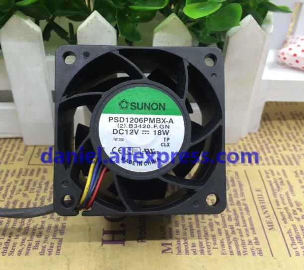 SUNON 6038 PSD1206 PMBX A 12V 6CM высокоскоростной и объемный вентилятор|Кулеры системы