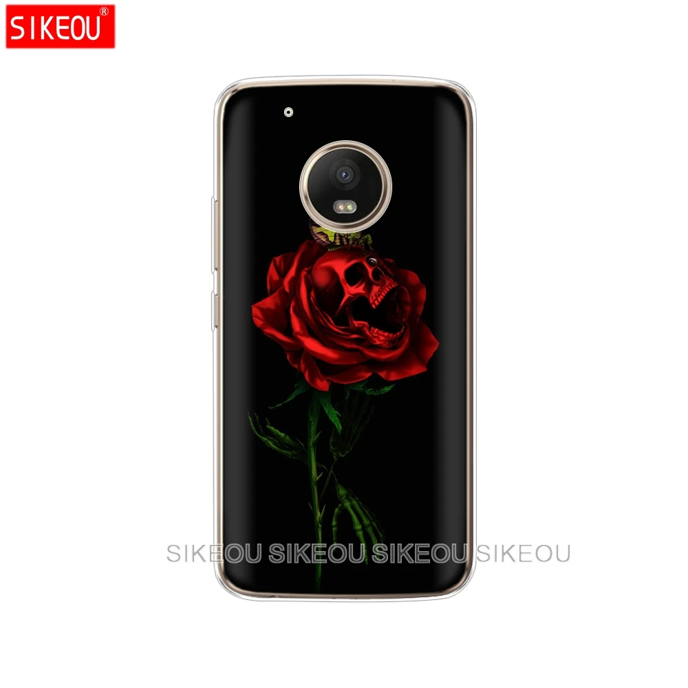 Силиконовый чехол для телефона Motorola Moto G6 G5 G5S Z2 Z3 PLAY PLUS X4 E4 E5 C Мягкий ТПУ Милый