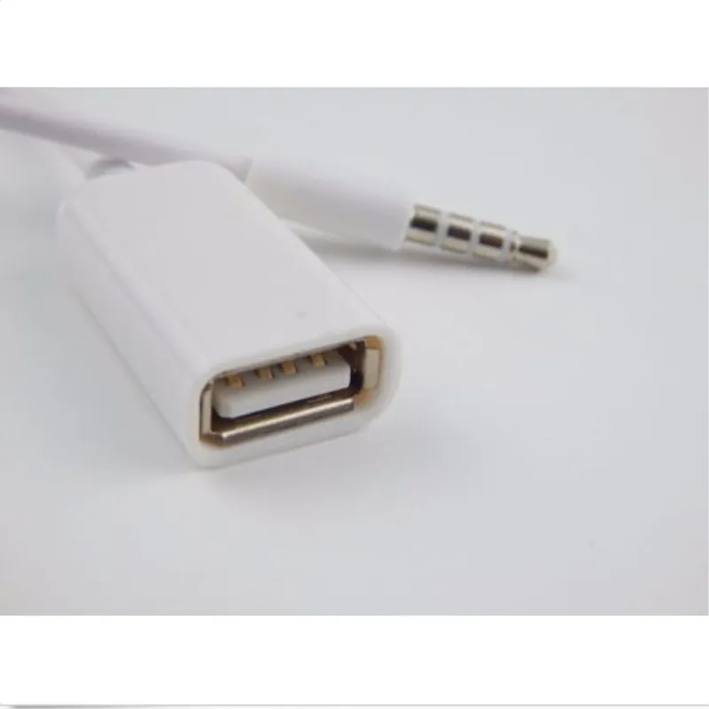 Кабель адаптер для передачи данных с разъемом USB Мама на разъем AUX 3 5 мм папа|usb