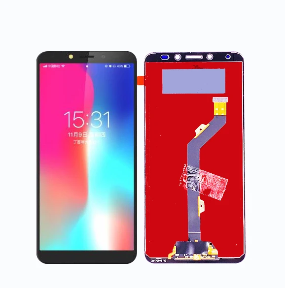 6 3,5 дюйма ЖК дисплей для Tecno pouvoir 2 LA7/pouvoir 2 Pro LA7 PRO Сенсорный экран дигитайзер полная сборка запасные части