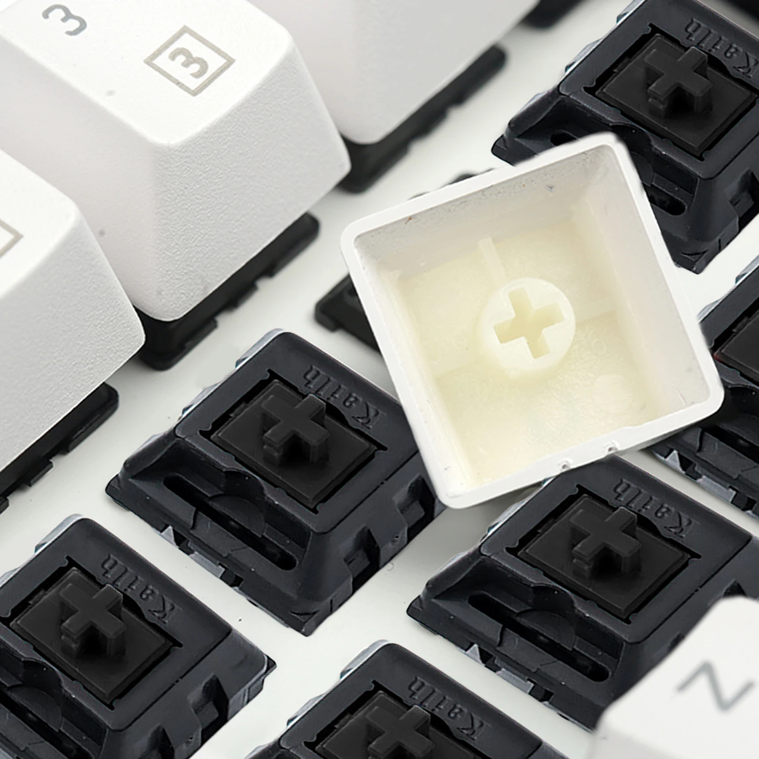 Besegad 10 шт. 3 контактные Сменные RGB клавиши переключатели Клавишные для Cherry MX