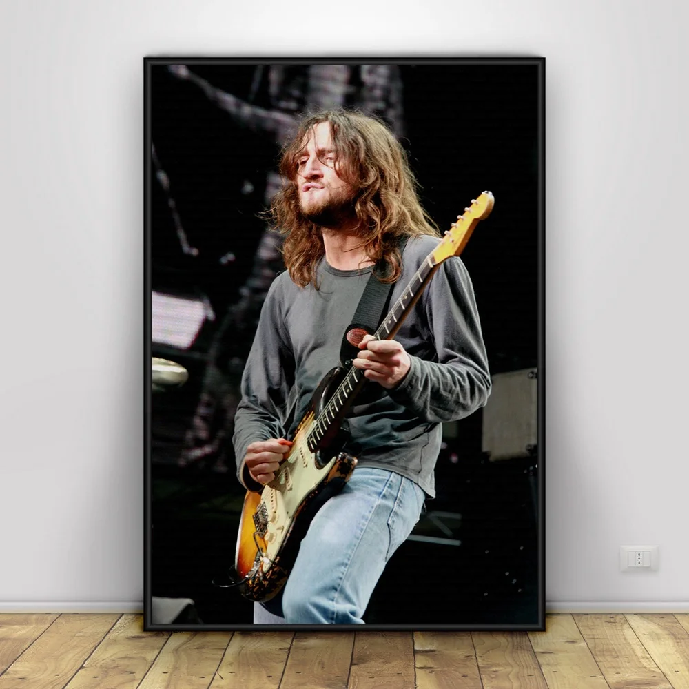 Художественный шелковый постер John Frusciante для домашнего декора 12x18