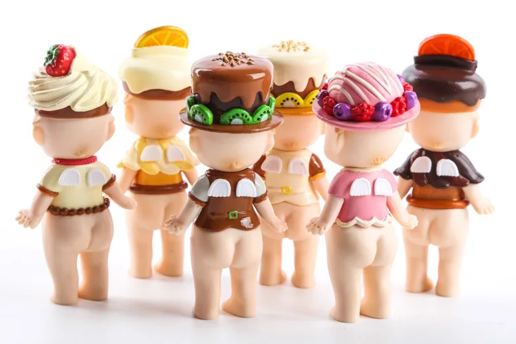 6 шт. Sonny ангелы набор шоколадных серий sonny Angel Kewpie Детские куклы игрушечные мини