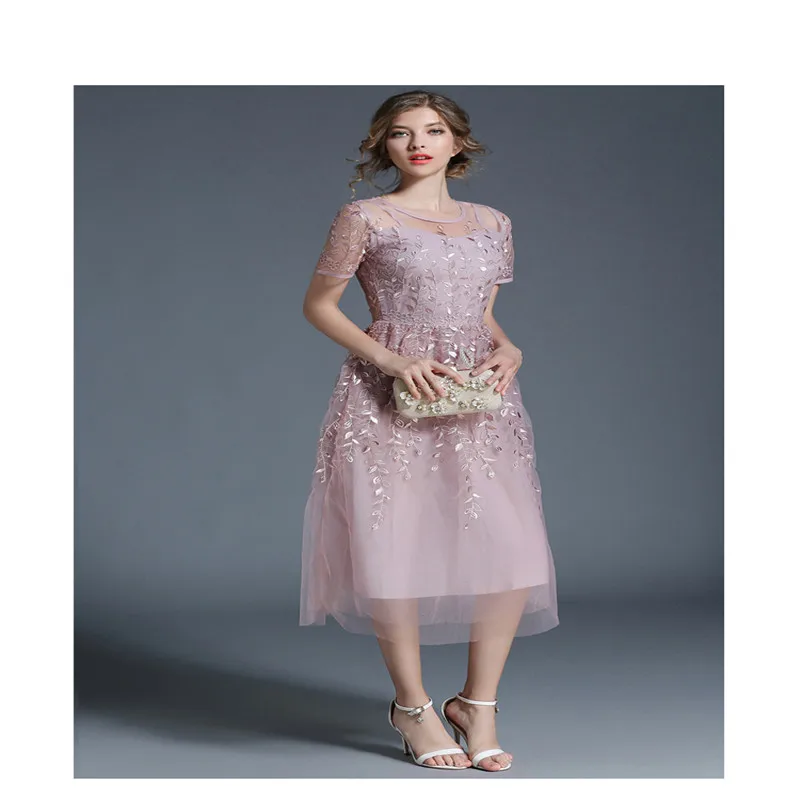 Женские летние платья YiLin Kay на заказ лето 2019 облегающее платье из сетчатой пряжи