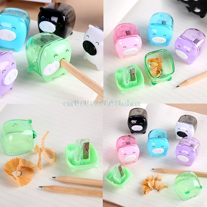 1 шт. милый мини карандаш в виде свиньи|animal pencil sharpener|pencil sharpenerpig sharpener |