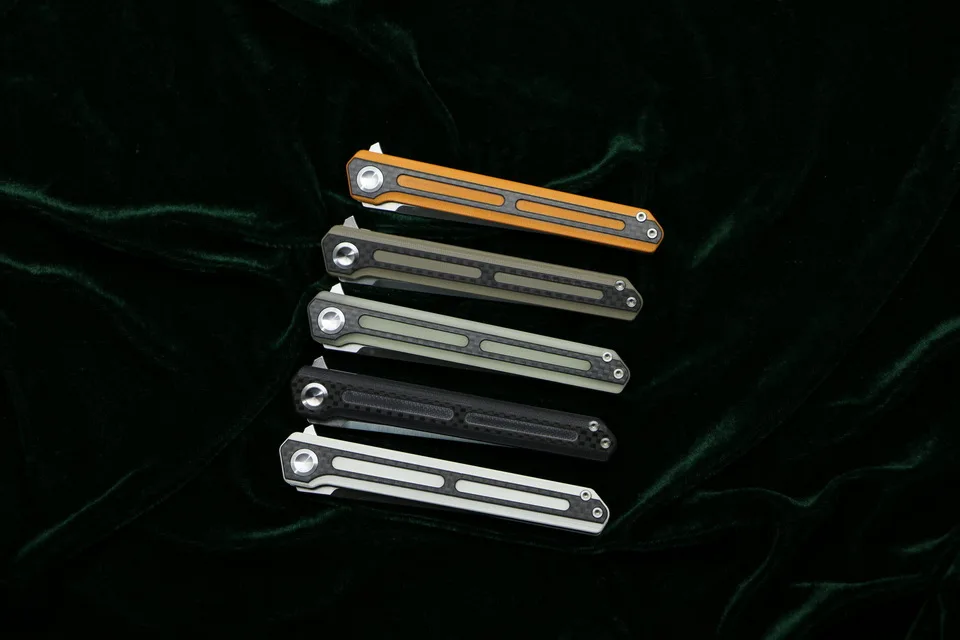 Складной нож LOVOCOO STEDEMON C06 Flipper клинок из стали 440C с ручкой G10 для кемпинга охоты
