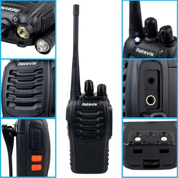 Портативная рация Baofeng BF 888S 16CH 5W переговорное устройство UHF 400 470 МГц Двусторонняя