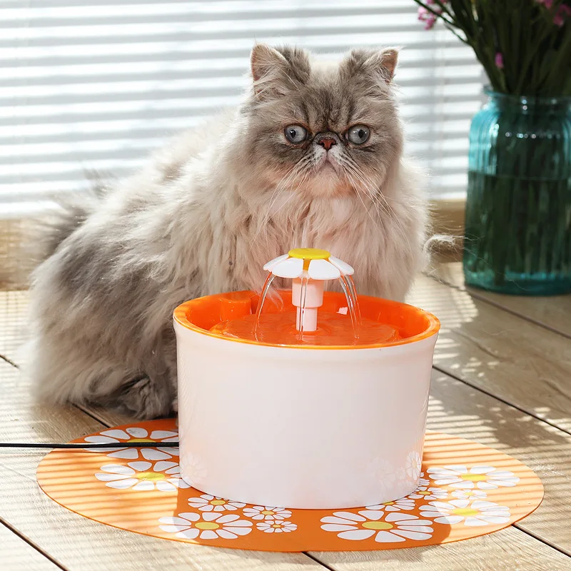 

Pet water dispenser silicone pet mat splash - proof spill - proof non-slip pet mat