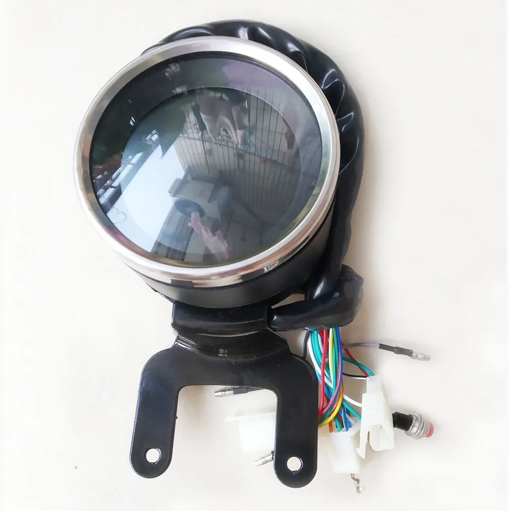 SAMDO Универсальный 6 Шестерни Цифровой мотоциклетный светодиодный Спидометр