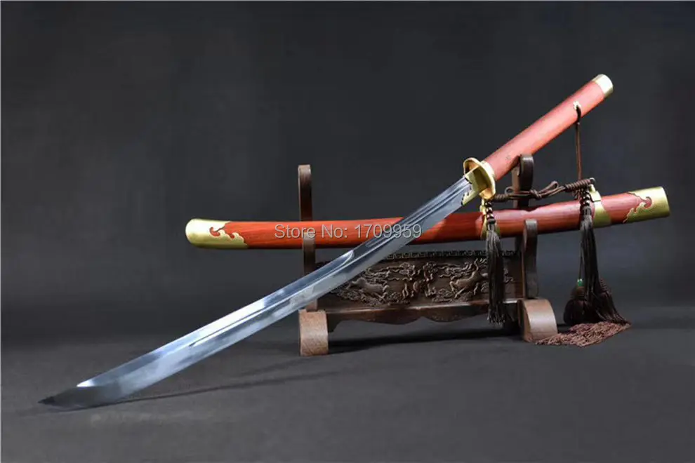Китайский традиционный меч Dao Katana Zhanma ручной работы очень острый нож высокие