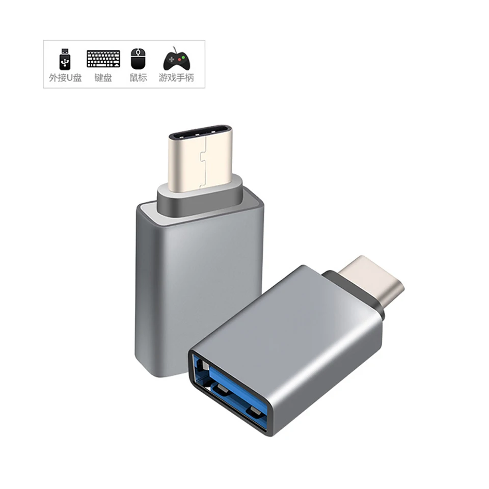 50 шт./лот Тип usb C адаптер &quotпапа&quot в USB &quotМама&quot 3 0 Женский OTG конвертер для Nexus 5X6 P