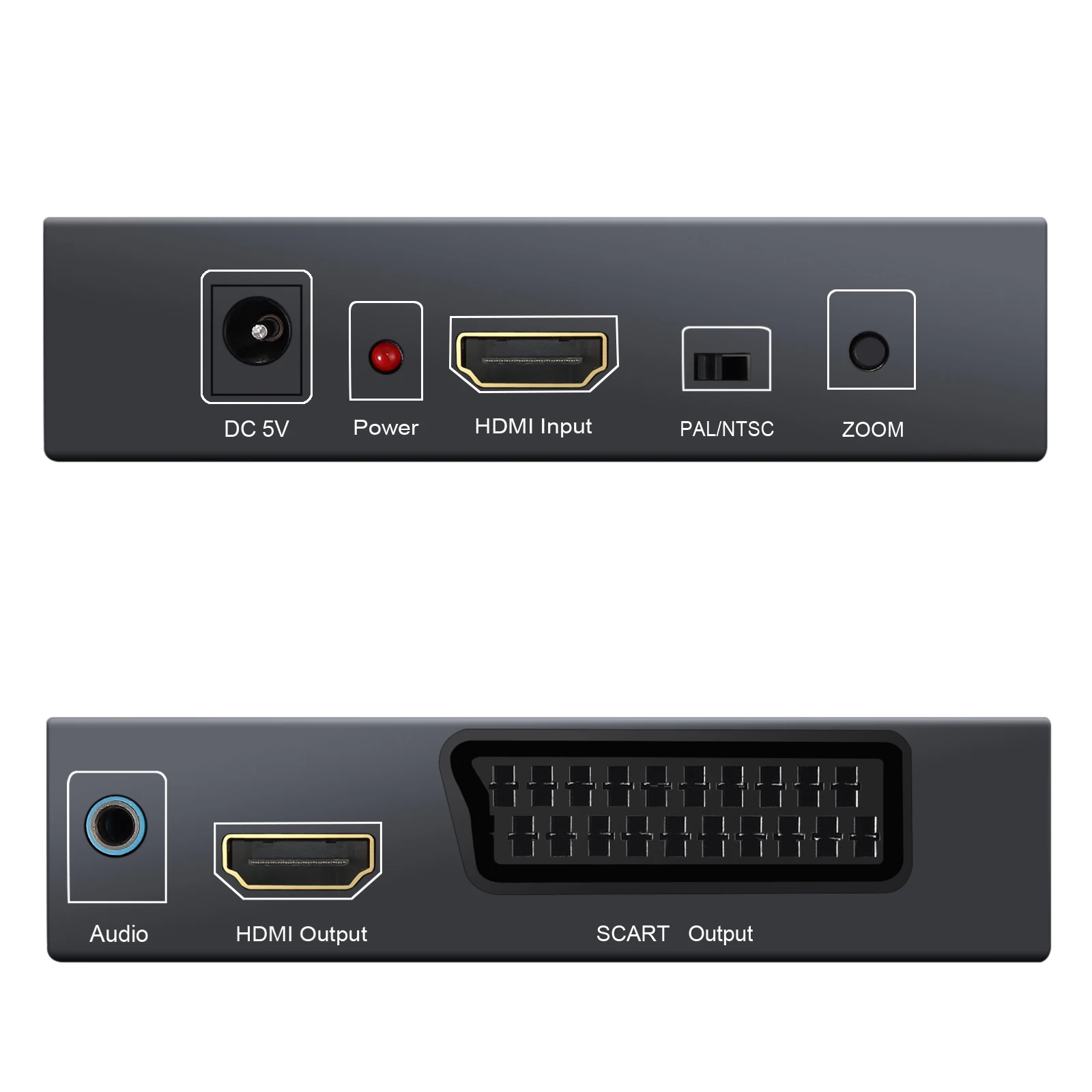 ESYNiC 1080P HDMI конвертер с 3 5 мм наушников в SCART FL/FR стерео аудио сигнала адаптер |