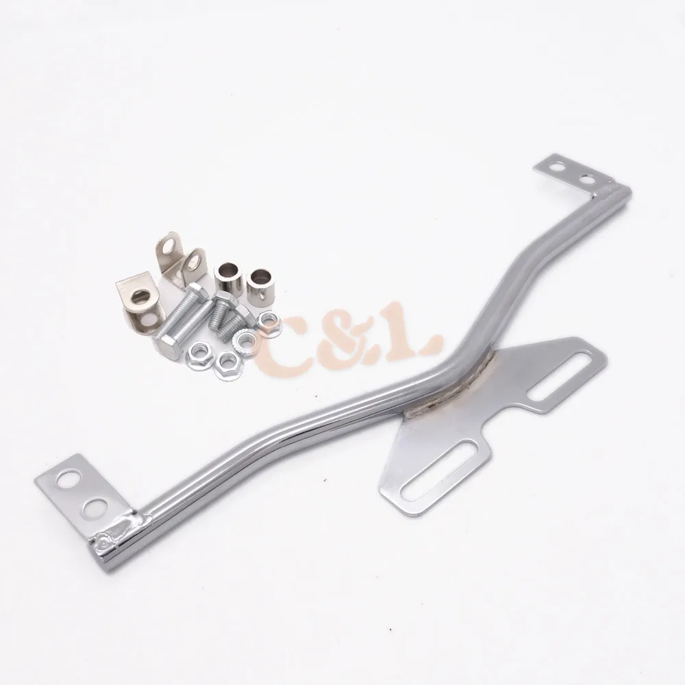 Хромированная светильник летная световая балка с зажимом для точечных