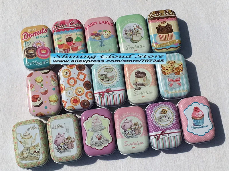 Бесплатная доставка! 1 партия = 32 шт.! Мини-Чехол из железного