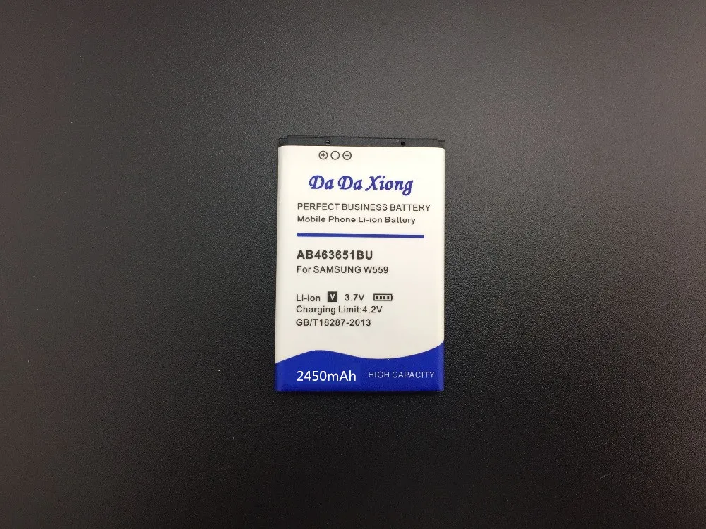 Новинка 2450 мАч AB463651BU AB463651BE Аккумулятор для Samsung S7070 S5608 S3370 L700 w559 S5628 C3222 F400 M7500 M7600 S3650