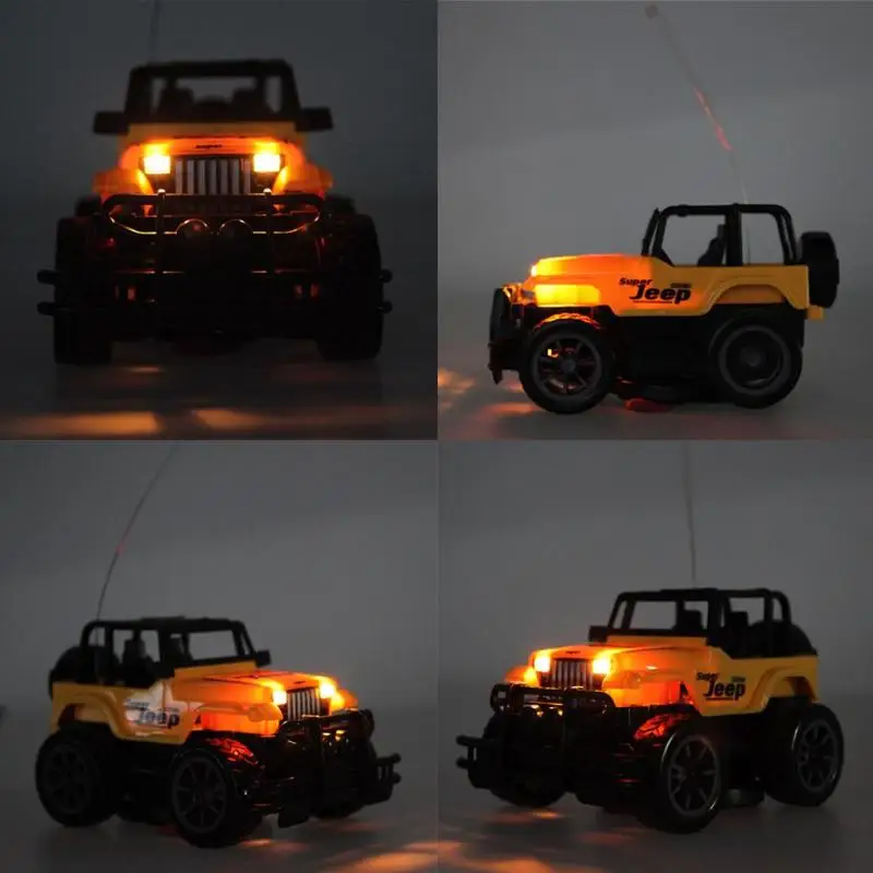 1:24 Дрифт скорость радио дистанционное управление RC Jeep внедорожный автомобиль+ фара