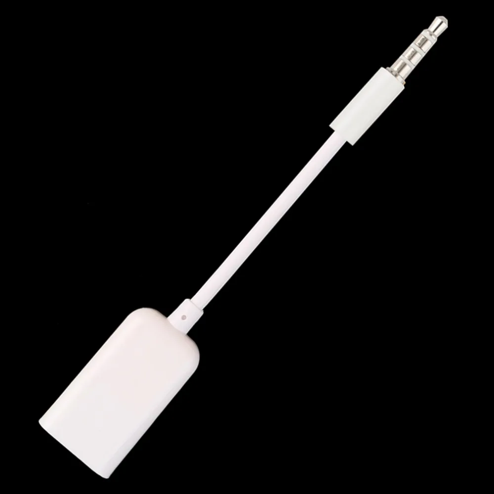1 шт. модный 3 5 мм штекер AUX аудио разъем к USB Удлинительный кабель 2 0 конвертер