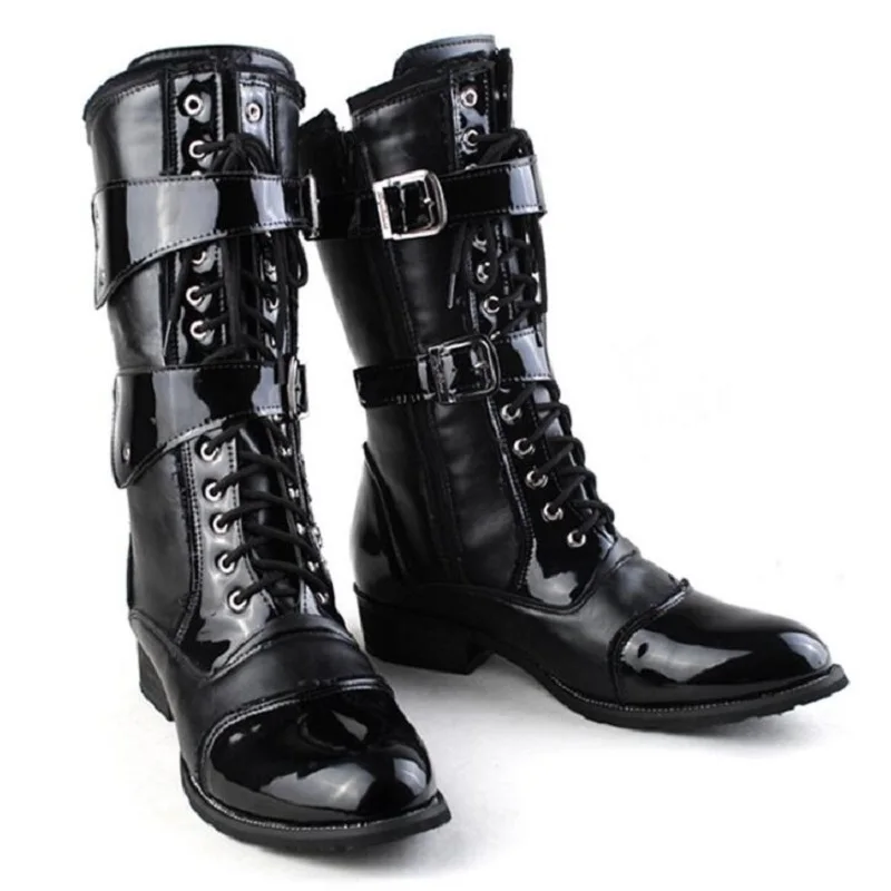 Мужские повседневные Полусапоги с острым носком полусапоги в английском стиле