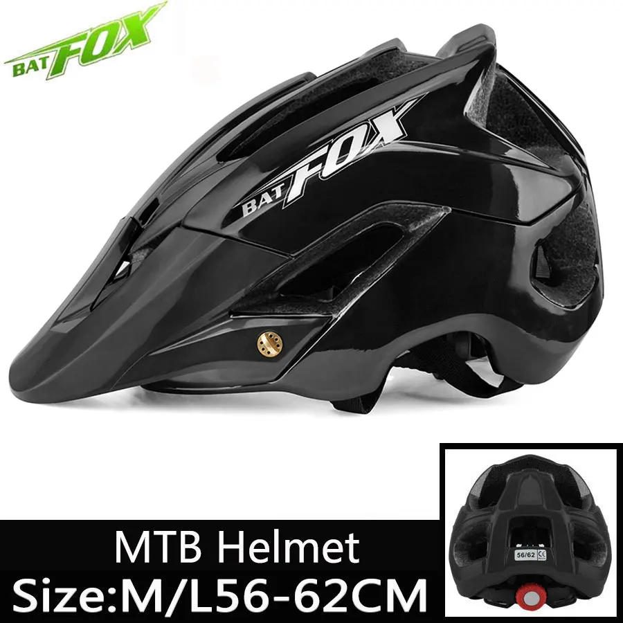 F-5002-AG4 Batfox TRAIL XC MTB велосипедный шлем In-mold дорожный велосипедный шлем женские горные велосипедные шлемы Защитная крышка велосипедный шлем - Цвет: F-5002-AG4