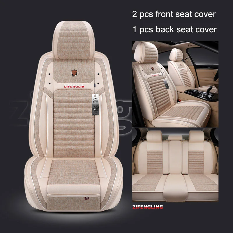 Version A 5 сидений(передние+ задние) чехол для автокресла для Ford Edge Mondeo Ecosport Focus kuga, Land Rover Freelander 2 - Название цвета: Version A