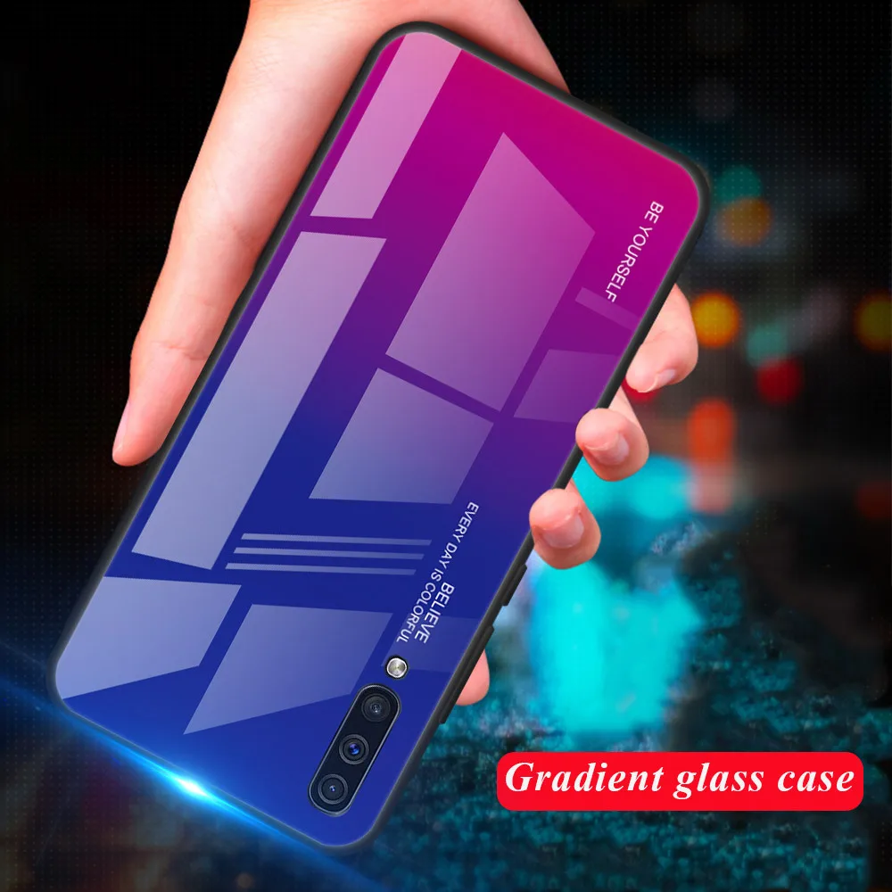 Чехол из закаленного стекла для Samsung Galaxy M20 M10 A30 A50 M 20 10 A 30 50|Бамперы| |
