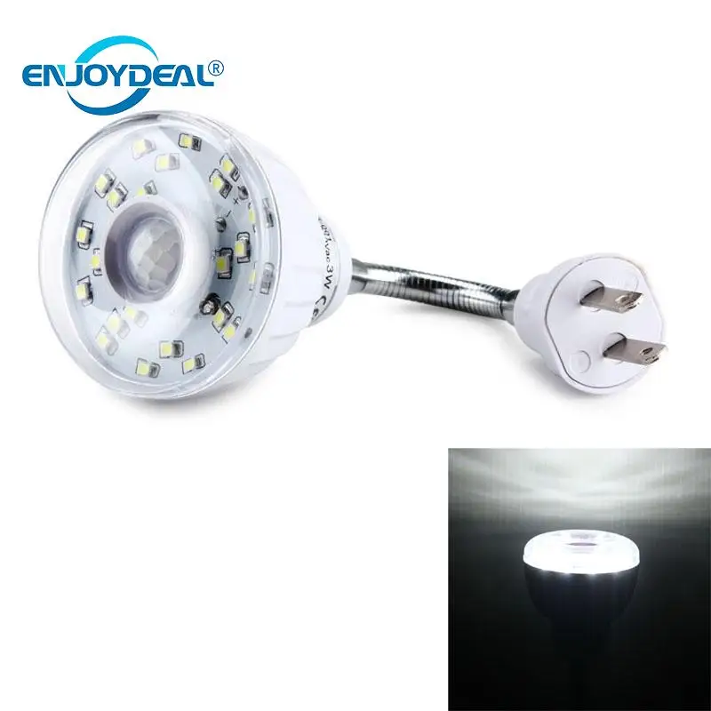 Светодиодная лампа ультра яркий инфракрасный датчик движения из PIR 23LED авто 220 240 В