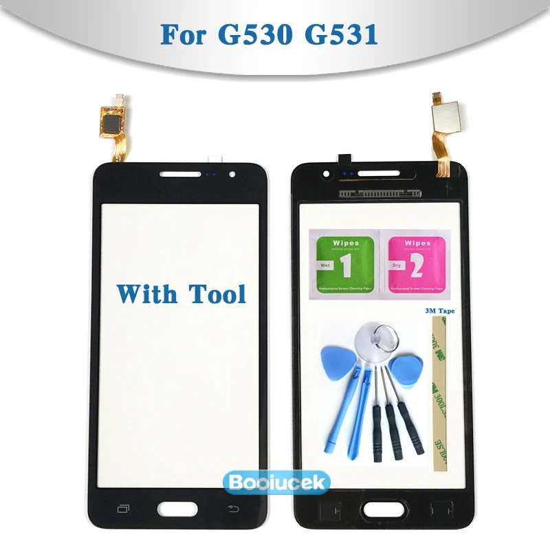Сенсорный экран для Samsung Galaxy Grand Prime Duos G530 G530H G530F G5308 G531 G531H G531F | Мобильные телефоны и