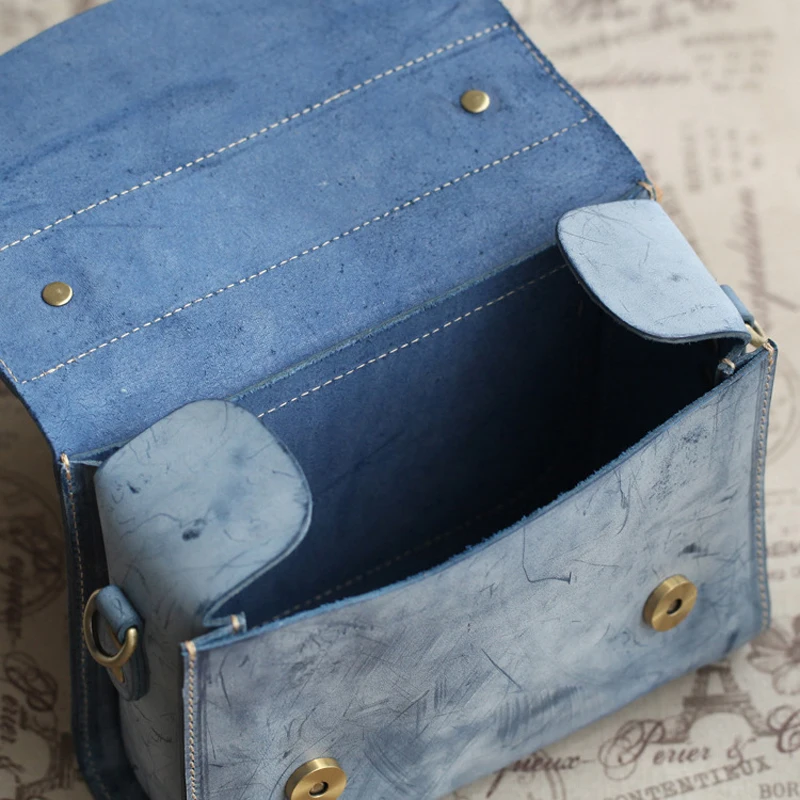 High Quality Vintage Crossbody Bags for Women, Vegan Leather Fashion Handbag Purse Shoulder Bag