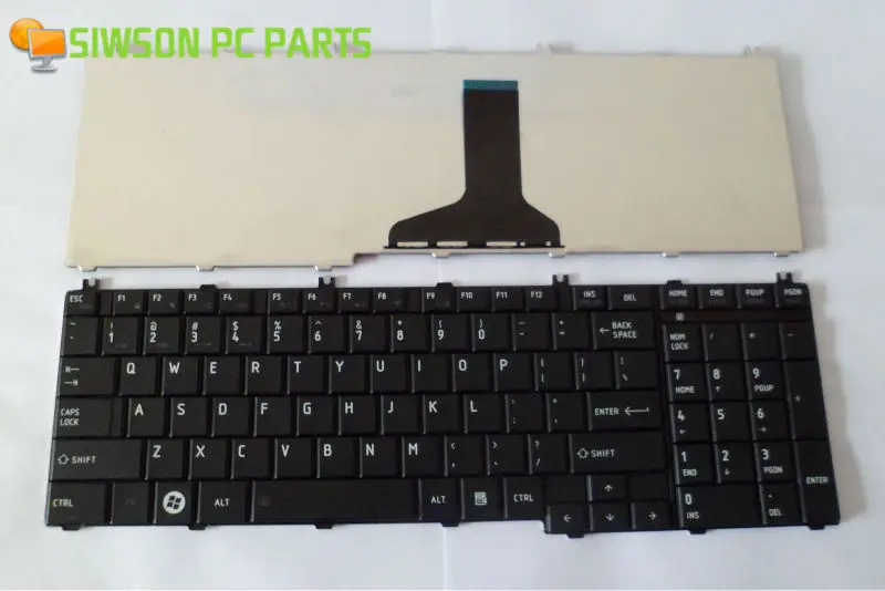 

OEM US Layout Keyboard Replacement for Toshiba Satellite C665 C665D C660 C660D L670 L670D L770 L770D L750 L750D Black