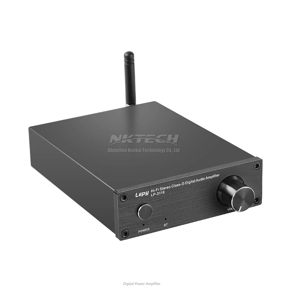 Автомобильный цифровой аудио усилитель Lepy LP 3116 Bluetooth Hi Fi стерео класса D RMS 50 Вт x 2