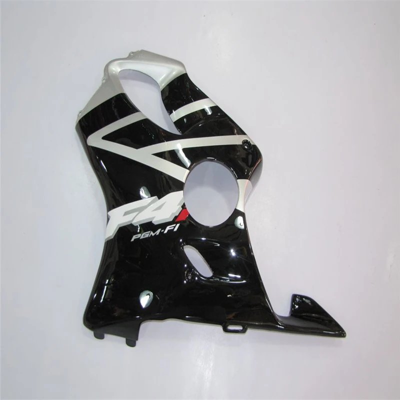Литья под Давлением Серебро Черный Пригодный Для Honda CBR600 F4i CBR600F4i 2001 2002 2003 ABS