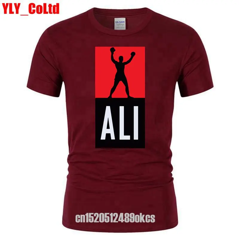 Мужская футболка с надписью Muhammad Ali мужские футболки s MUHAMMAD ALI мужская