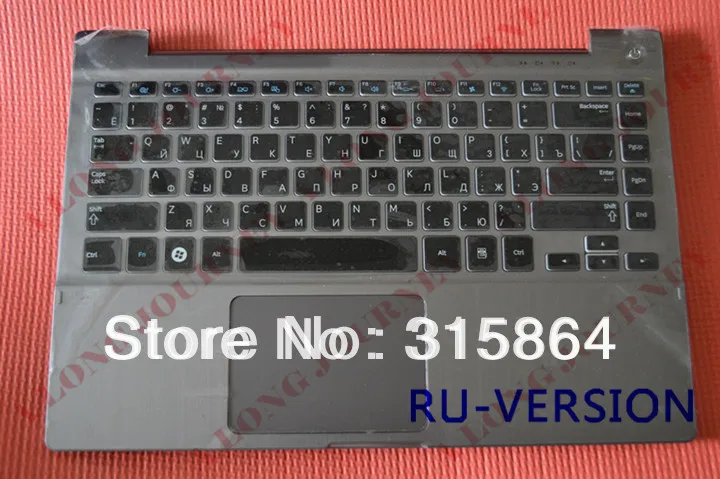 Новая клавиатура для ноутбука GR/IT/RU/UK/US/Венгрия с сенсорной панелью SAMSUNG серии 7