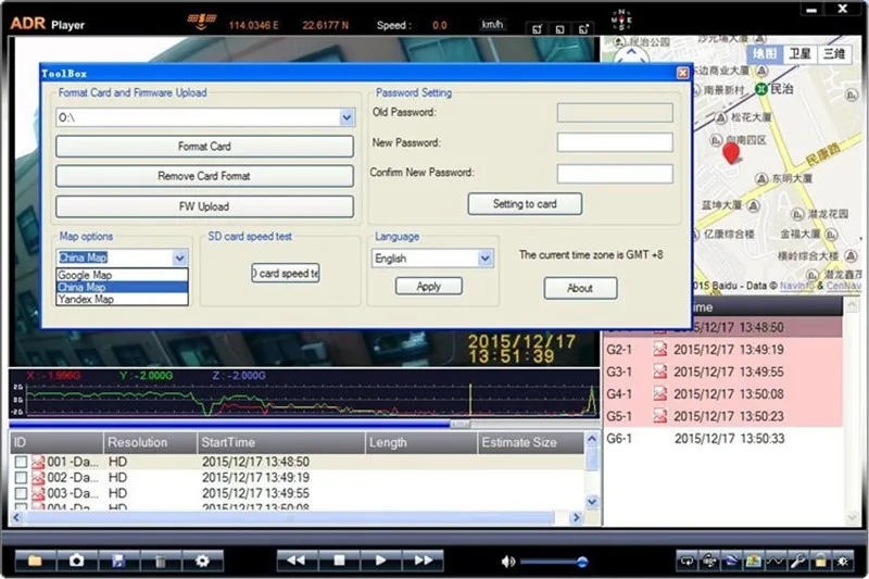 SLIVERYSEA русский 3 в 1 видеорегистратор Автомобильный видеорегистратор, радар-детектор gps трекер вождения рекордер Авто Видео Dashcam обнаружения движения