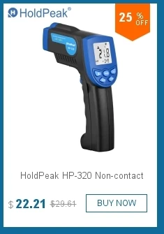 Реальная Погодная станция HoldPeak hp-720 высокотемпературный инфракрасный термометр, измерительный прибор, не конкакт промышленные ручные инструменты