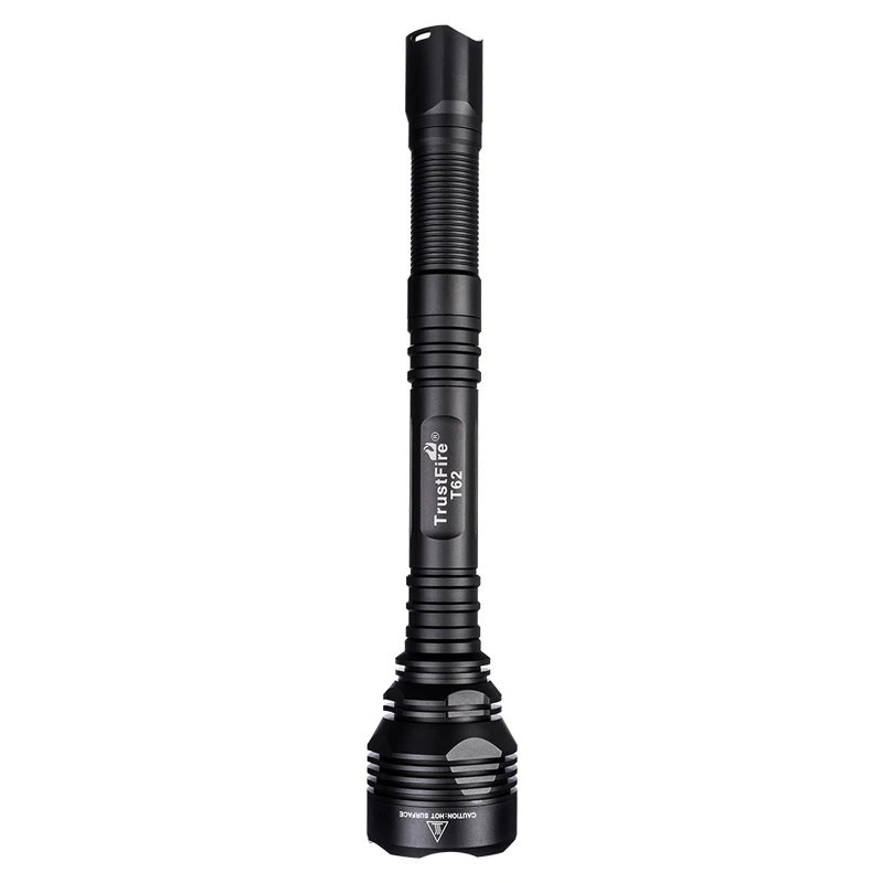 TrustFire T62 CREE XHP70 3600 люмен 5-Mode длинный радиус действия луча дальнего света 431 м светодиодный тактический фонарь(2x18650/3x18650