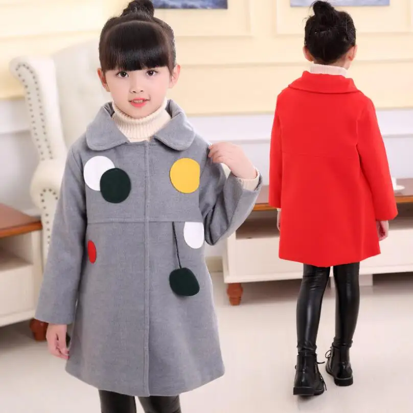 2018 Демисезонный зимняя куртка для девочек детские малышей и подростков