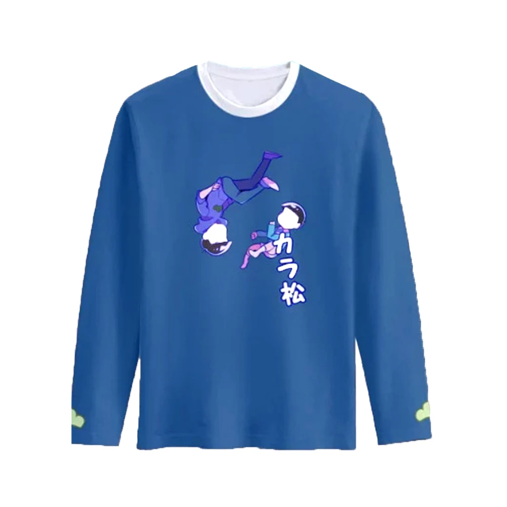 Brdwn Osomatsu унисекс с рисунком из аниме Мацуно Осомацу персонаж Карамацу Косплэй